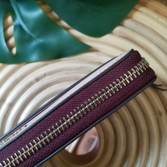 Kate Spade Large Cameron Satchel Wallet Cherrywood - Picture 11 of 13